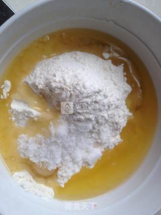 黄桃橘子派的做法步骤：2