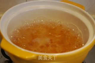 桃胶糖姜汁的做法步骤：5