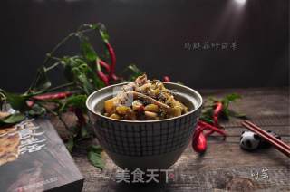 鸡腿菇炒咸菜的做法步骤：10