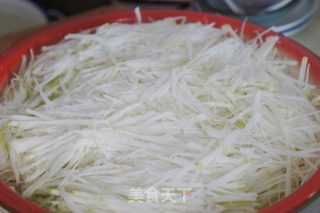 焖芥菜丝的做法步骤：3