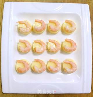 水晶日本豆腐虾仁的做法步骤：4