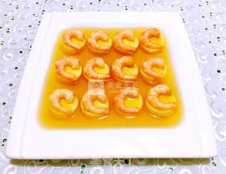 水晶日本豆腐虾仁的做法步骤：7