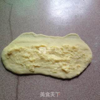 卡仕达酱排包的做法步骤：9