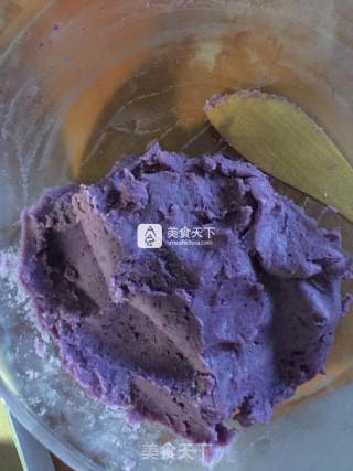 紫薯小包的做法步骤：3