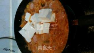 泡菜豆腐汤的做法步骤：5