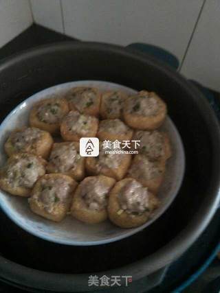 豆泡肉末的做法步骤：2