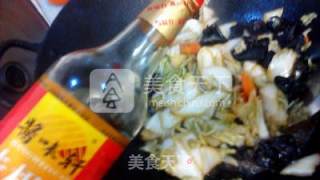 白菜木耳的做法步骤：6