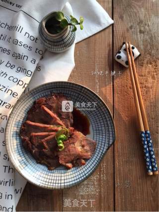 牛肉一烧两食的做法步骤：11