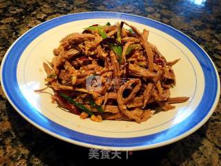 凉拌手撕卤牛肉的做法步骤：13