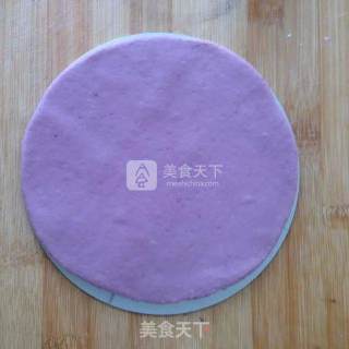 南瓜紫薯发糕的做法步骤：6