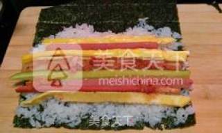 包裹着的爱------紫菜包饭的做法步骤：7