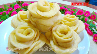 盛开的黄玫瑰的做法步骤：10
