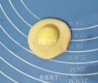 双色挤挤小熊面包的做法步骤：11