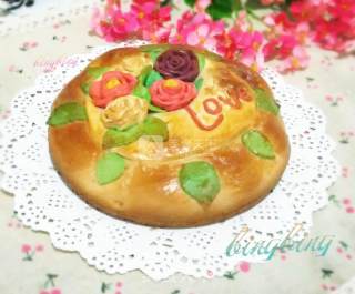 生日面包的做法步骤：28