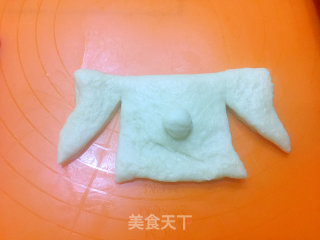 万圣节小动物面包(卡士达酱馅)的做法步骤：12