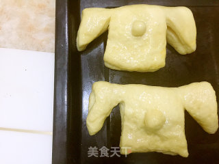 万圣节小动物面包(卡士达酱馅)的做法步骤：14