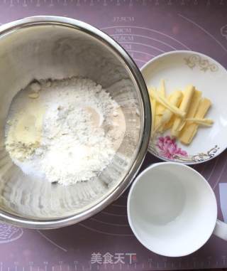 椰香排包的做法步骤：1