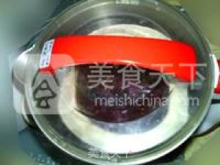 紫薯黑黄豆浆的做法步骤：8