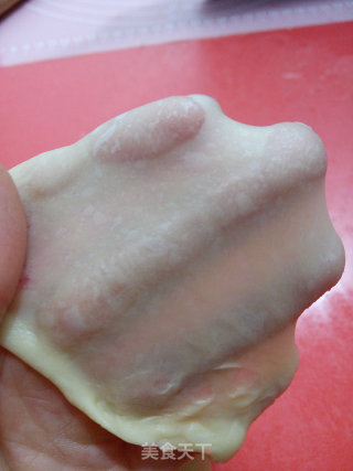 豆沙菊花面包的做法步骤：5