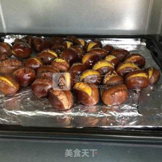 油亮香甜糖烤栗子的做法步骤：8