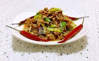 葱爆孜然羊肉的做法步骤：8