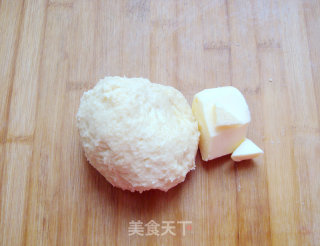 黄金肉松牛角包的做法步骤：3