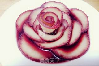 红酒烩苹果— —零失败表白神器的做法步骤：7