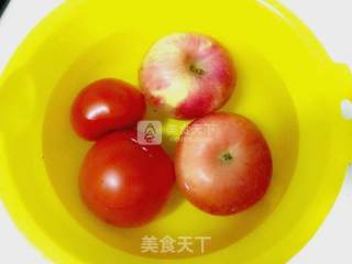 苹果西红柿汁的做法步骤：1