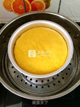 南瓜红枣发糕的做法步骤：3