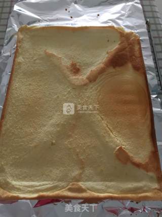 核桃果仁蛋糕卷的做法步骤：6