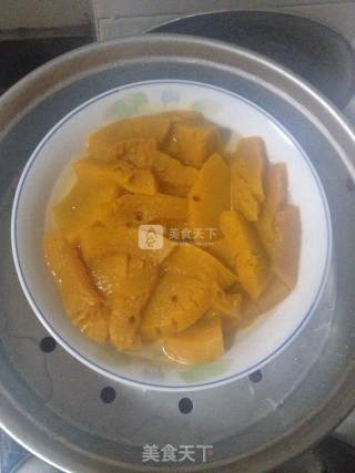 南瓜荷叶夹（肉末杂蔬南瓜夹）的做法步骤：3