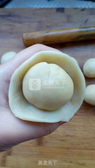 黑芝麻蜂蜜酥饼的做法步骤：9