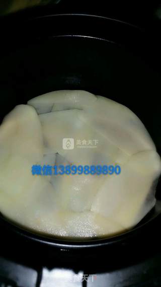 空气炸锅做宝宝可以吃的薯片的做法步骤：3