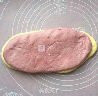 紫薯双色吐司的做法步骤：8
