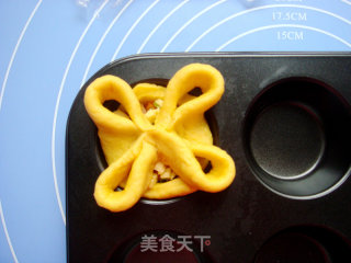 花朵有料面包的做法步骤：15