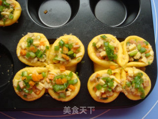 花朵有料面包的做法步骤：17