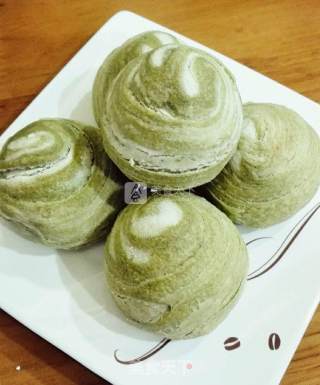 板栗抹茶酥的做法步骤：9