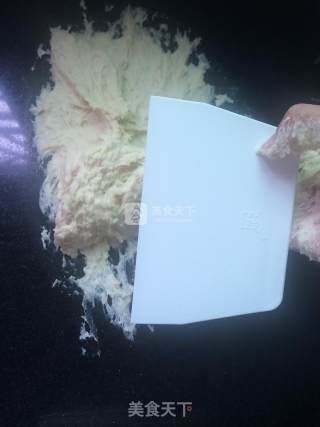 汤种香葱火腿面包的做法步骤：7
