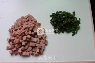 汤种香葱火腿面包的做法步骤：14