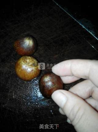 烤栗果的做法步骤：2
