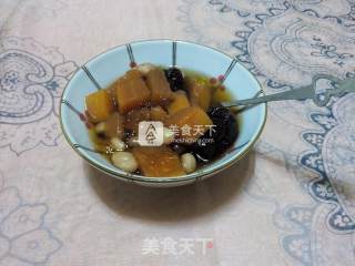 催奶神器：木瓜桃胶花生米汤的做法步骤：9