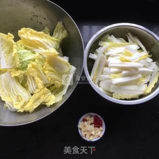醋溜大白菜的做法步骤：3