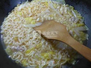 猪肉末娃娃菜波纹面的做法步骤：10