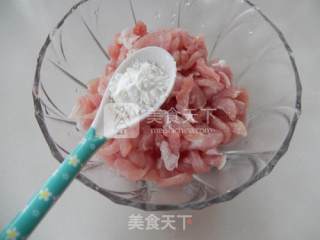 杏鲍菇炒肉丝的做法步骤：2