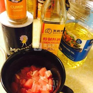 烤鱼片～ 配猪肉玉米粒的做法步骤：3