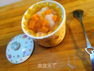 木瓜炖雪蛤的做法步骤：6