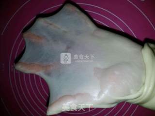 椰香绿豆馅餐包的做法步骤：9