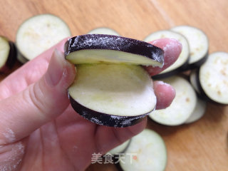 蚝油蒜香茄盒的做法步骤：5