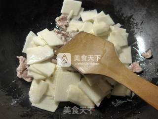 里脊肉炒山药的做法步骤：6
