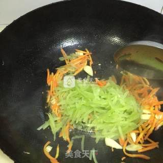 幸福炒三丝的做法步骤：7
